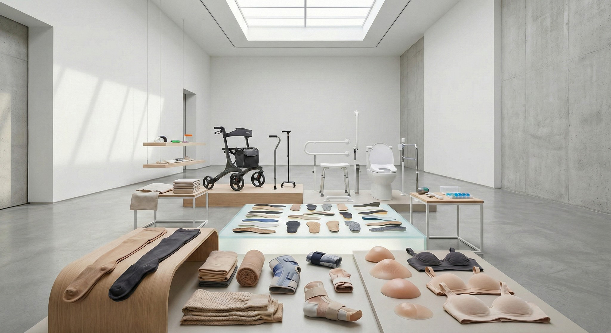 Hilfsmittel und Sanitätshausprodukte